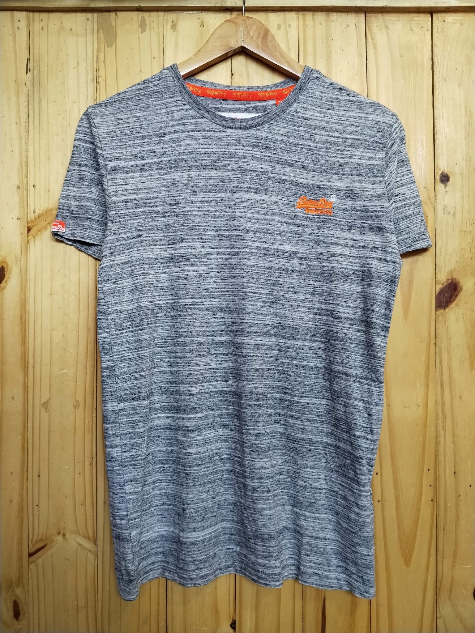 Super Dry Gray Tshirt Small
