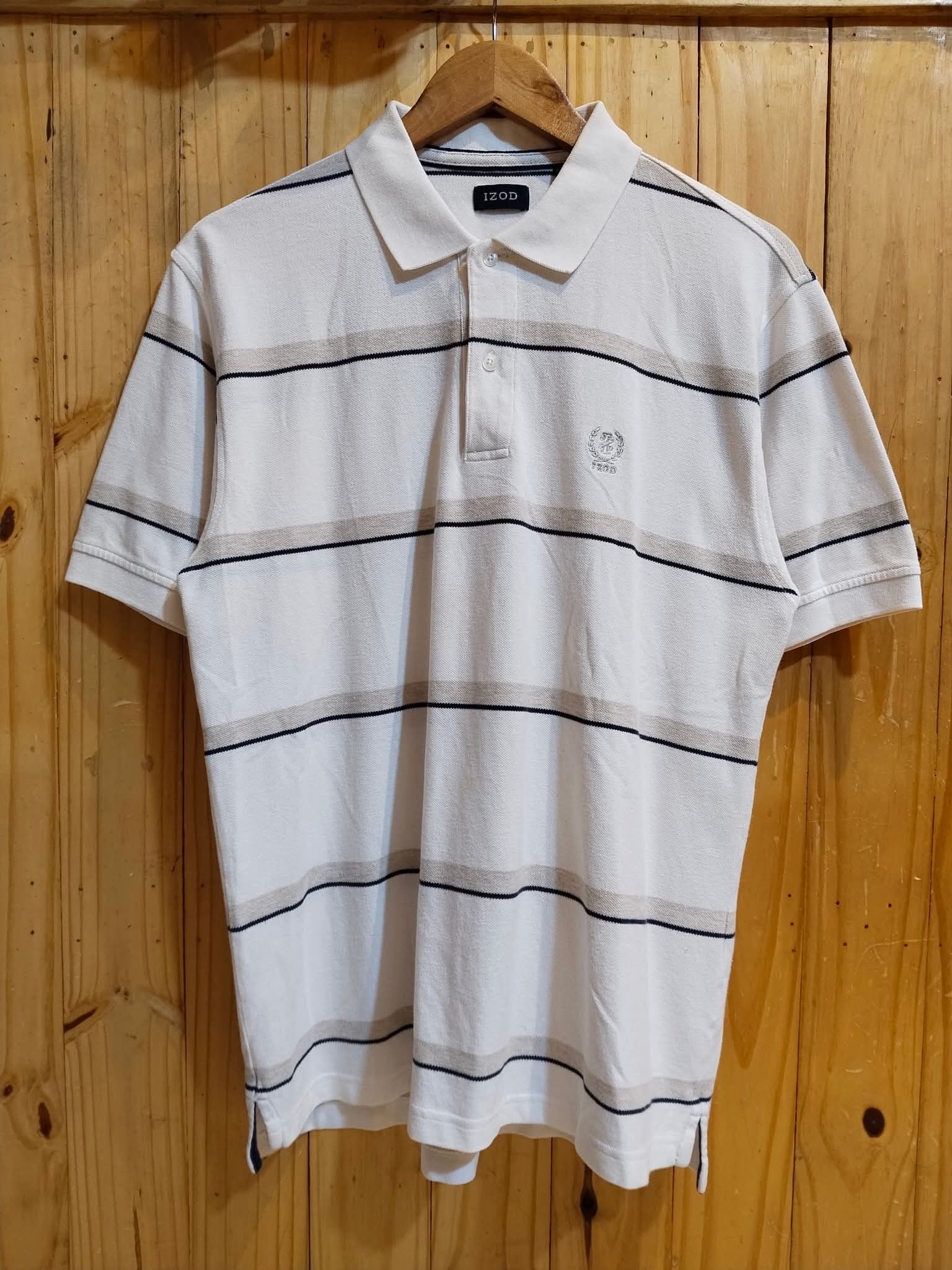 Izod Polo shirt White Medium