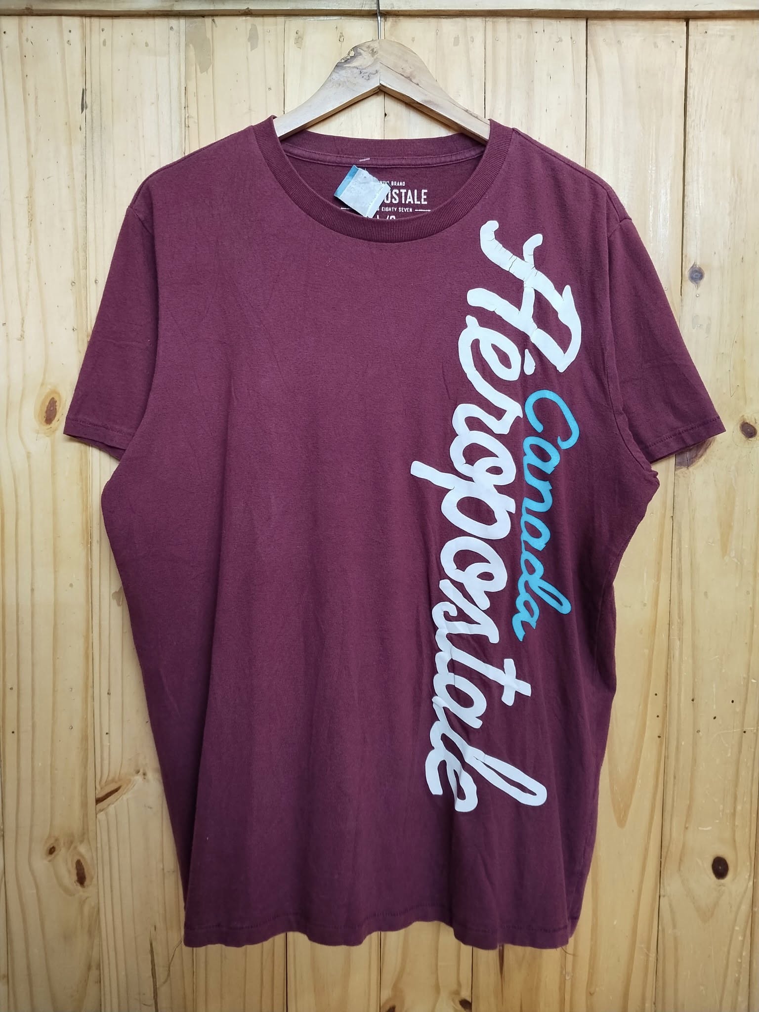 Aeropostale Tshirt Red Violet Large