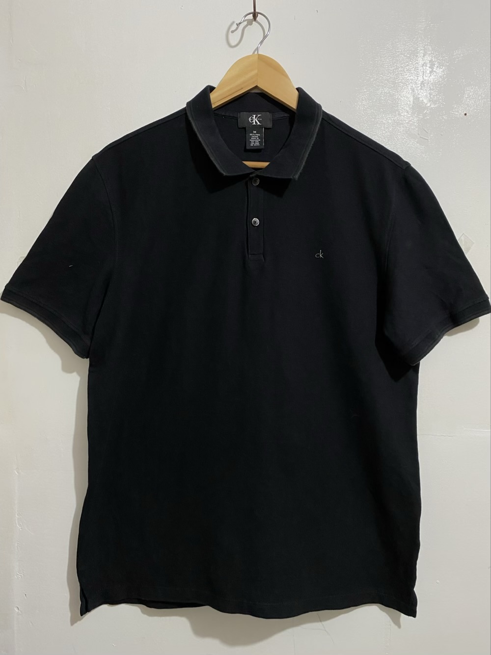 Calvin Klein Polo shirt Black Medium