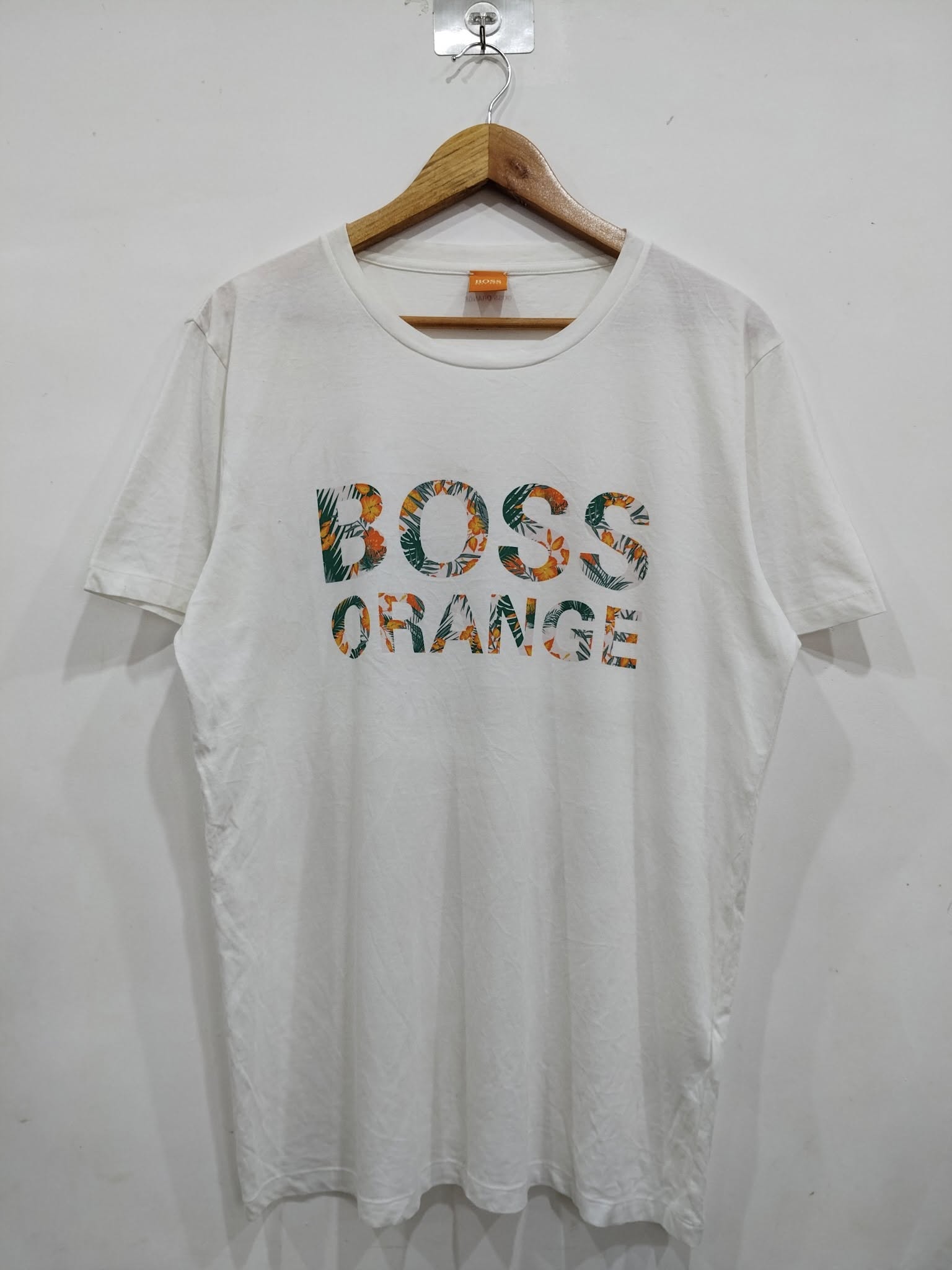 T-SHIRT HUGO BOSS LARGE WHITE