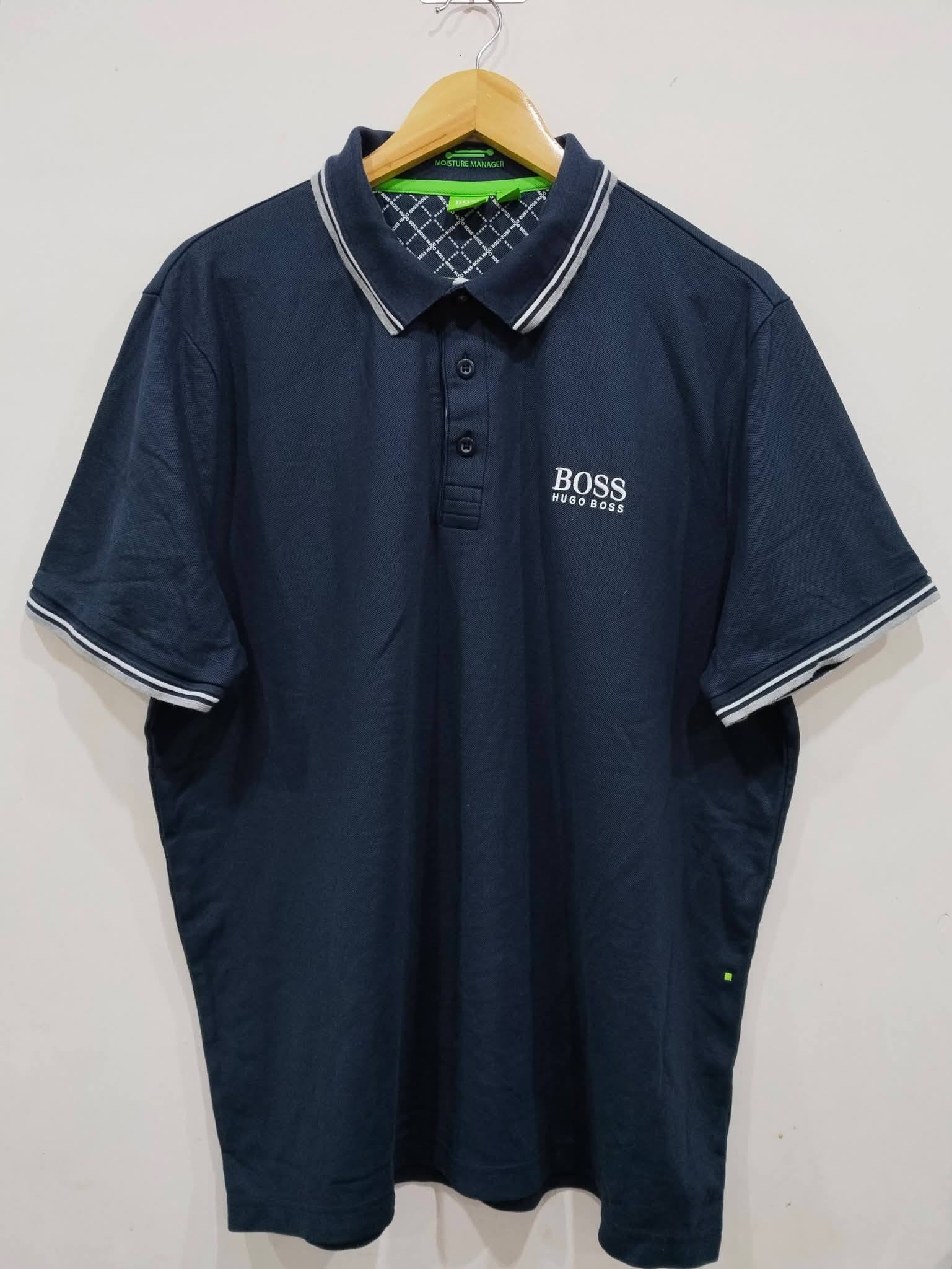 Black Hugo Boss Polo shirt XL size